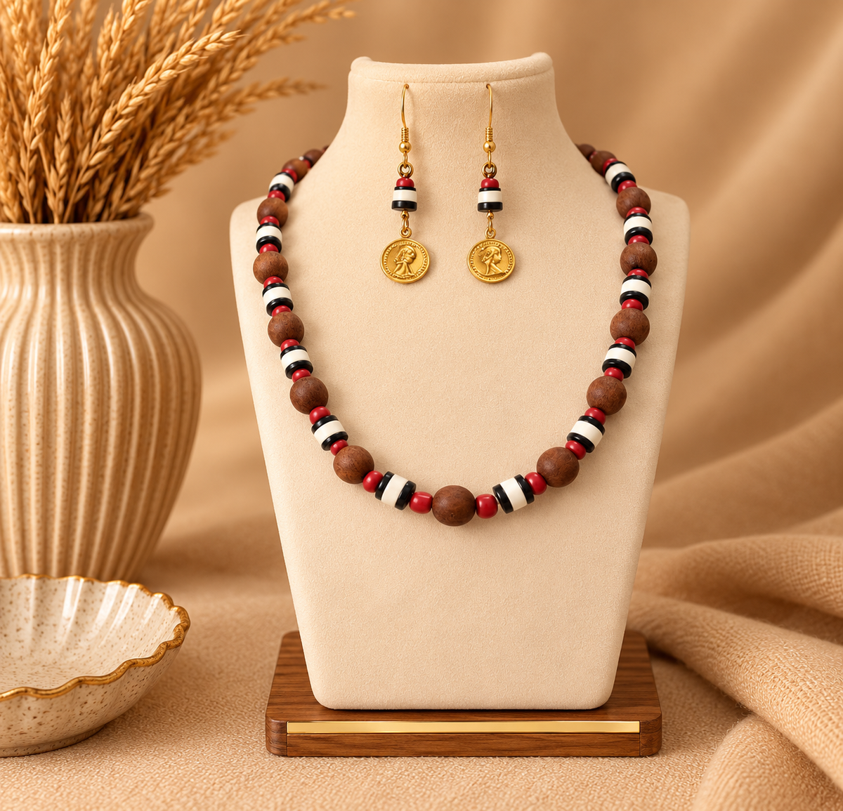 Mahlab Necklace Set