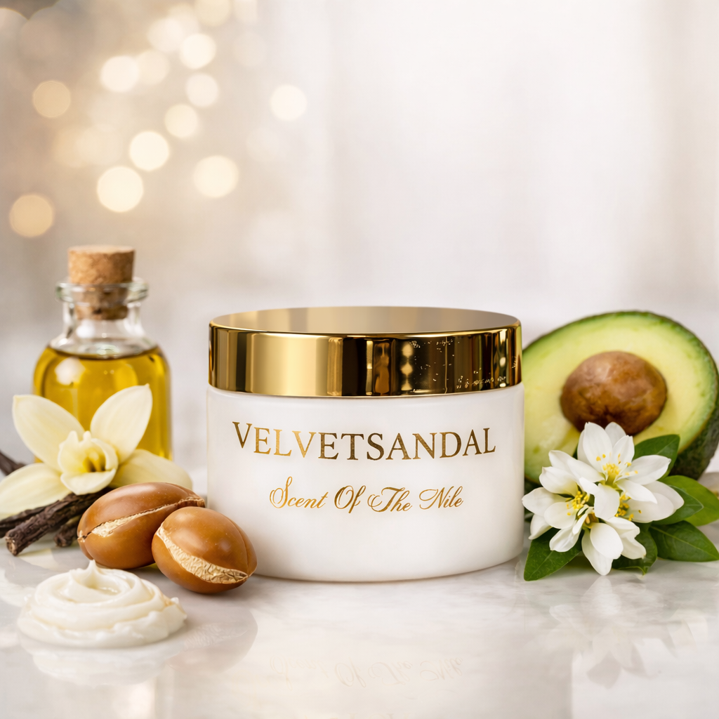 Argan Oil Body Butter Cream - Vanilla Lace