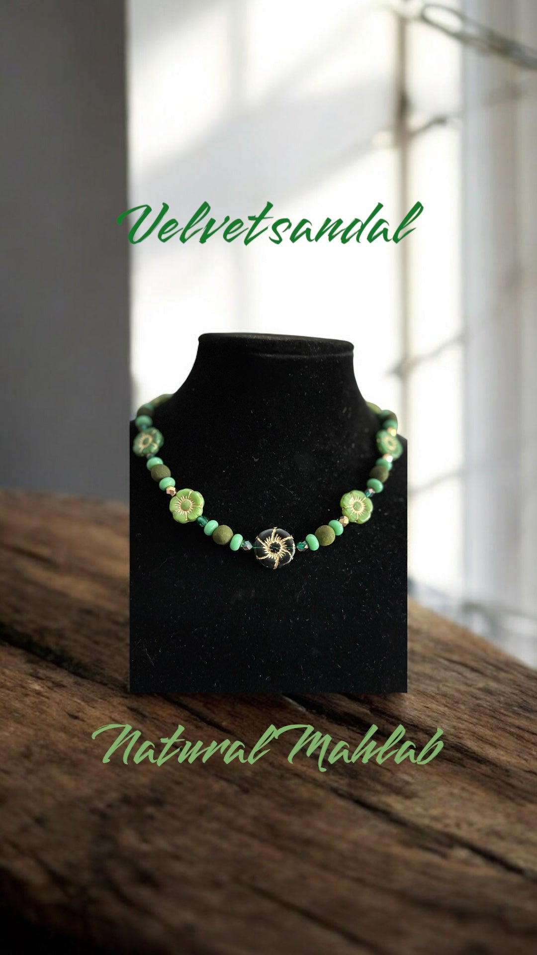 Mahlab Necklace - Customizable Bead Colors
