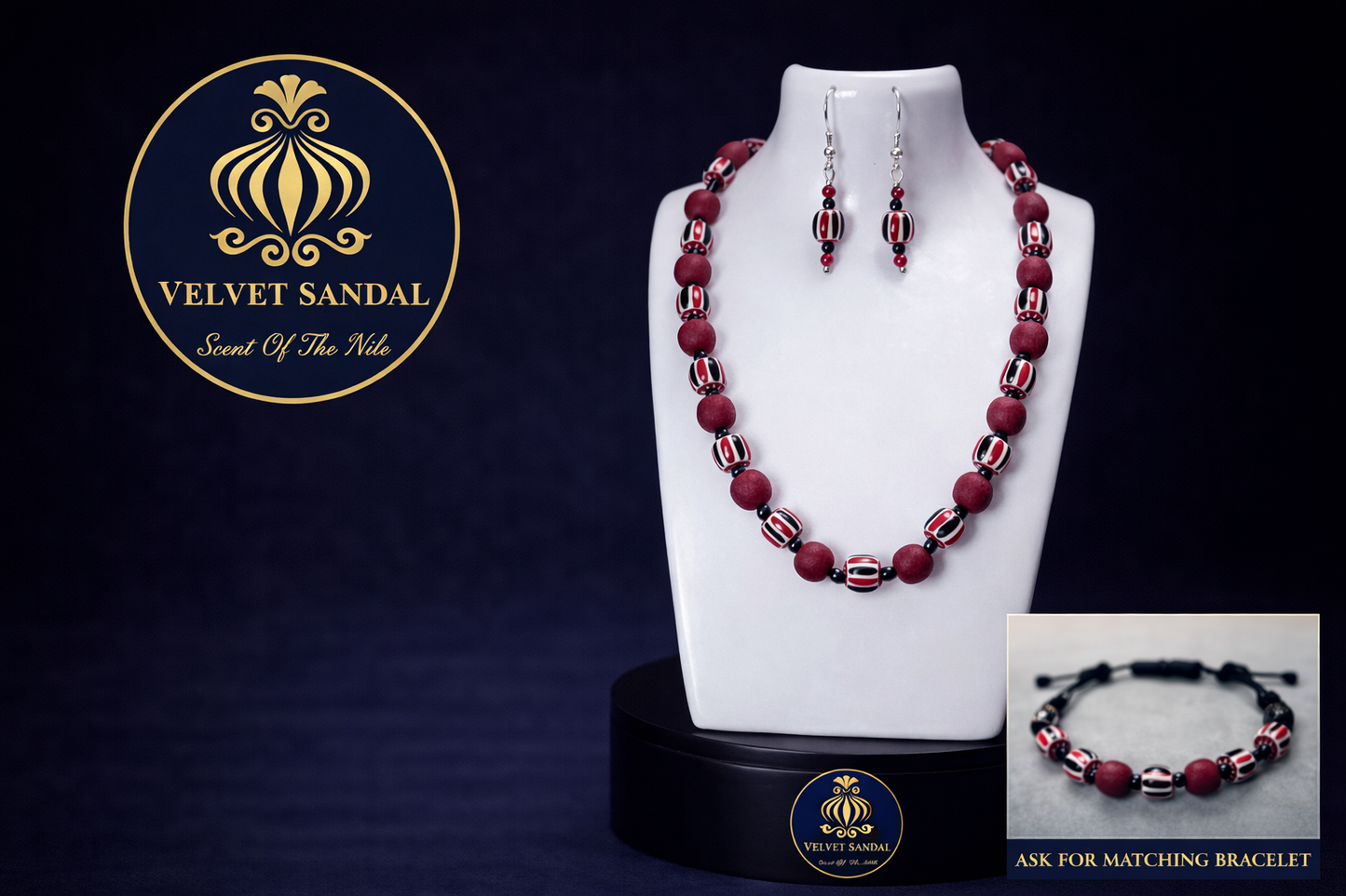 Mahlab Necklace Set
