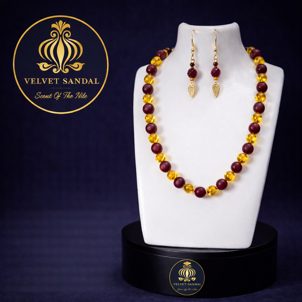 Mahlab Necklace Set