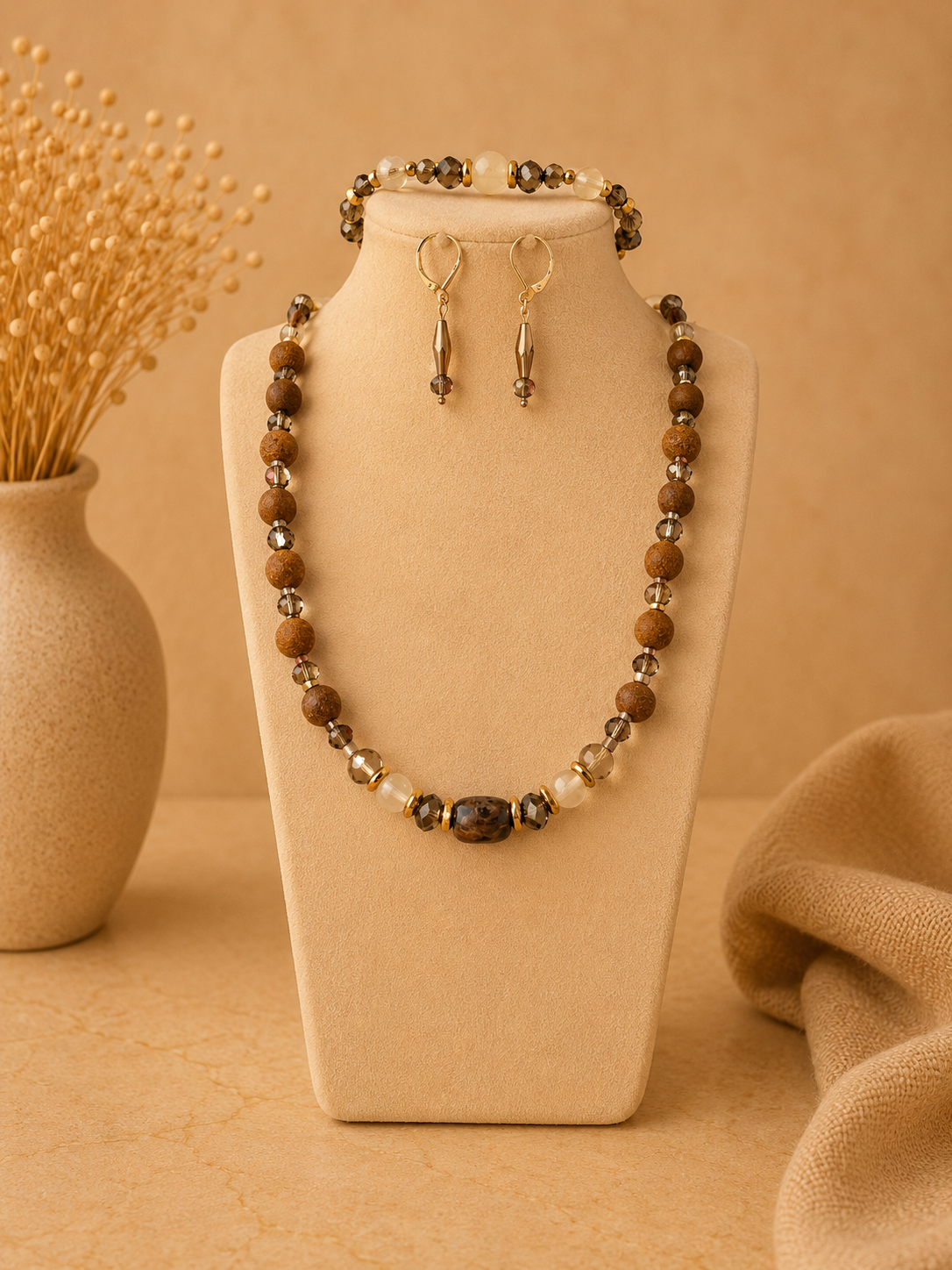 Mahlab Necklace Set