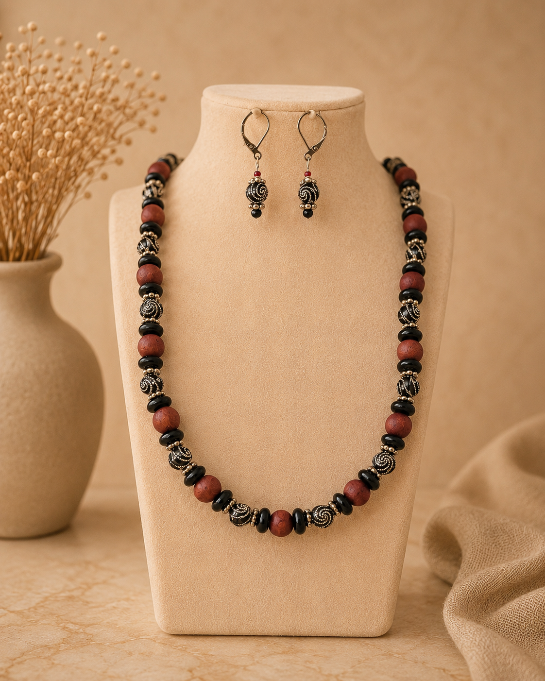 Mahlab Necklace Set