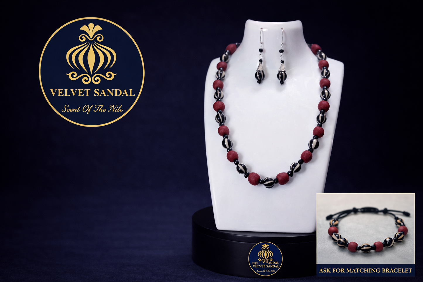 Mahlab Necklace Set