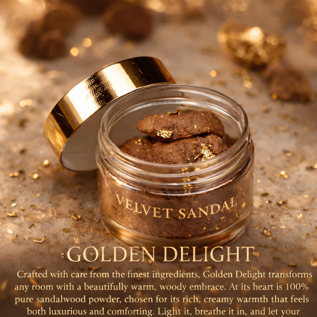 Golden Delight Sandalwood Bakhoor