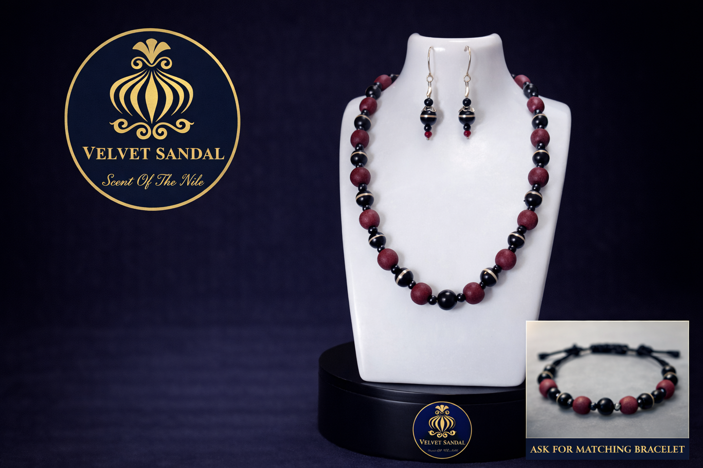 Mahlab Necklace Set