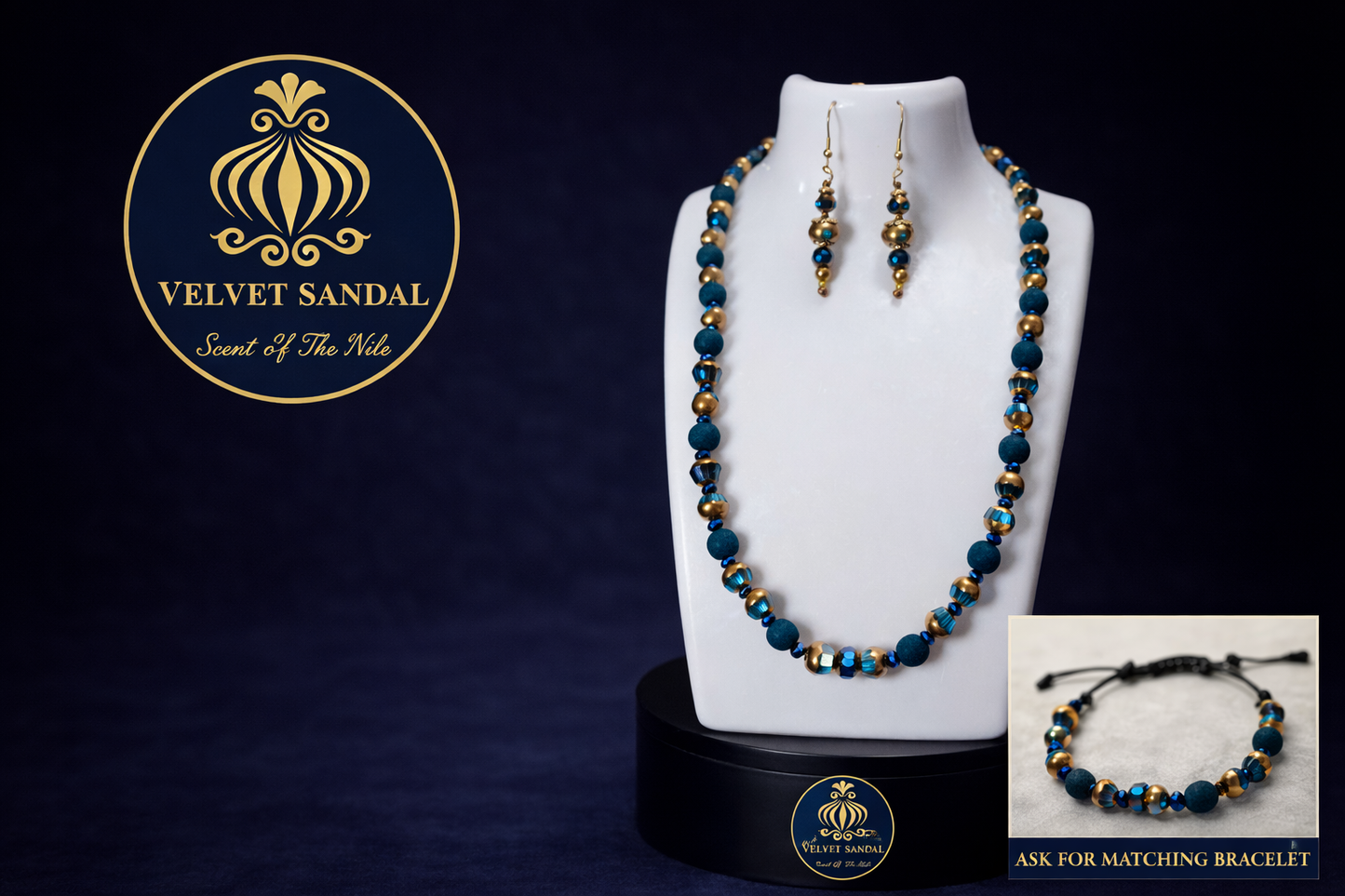 Mahlab Necklace Set