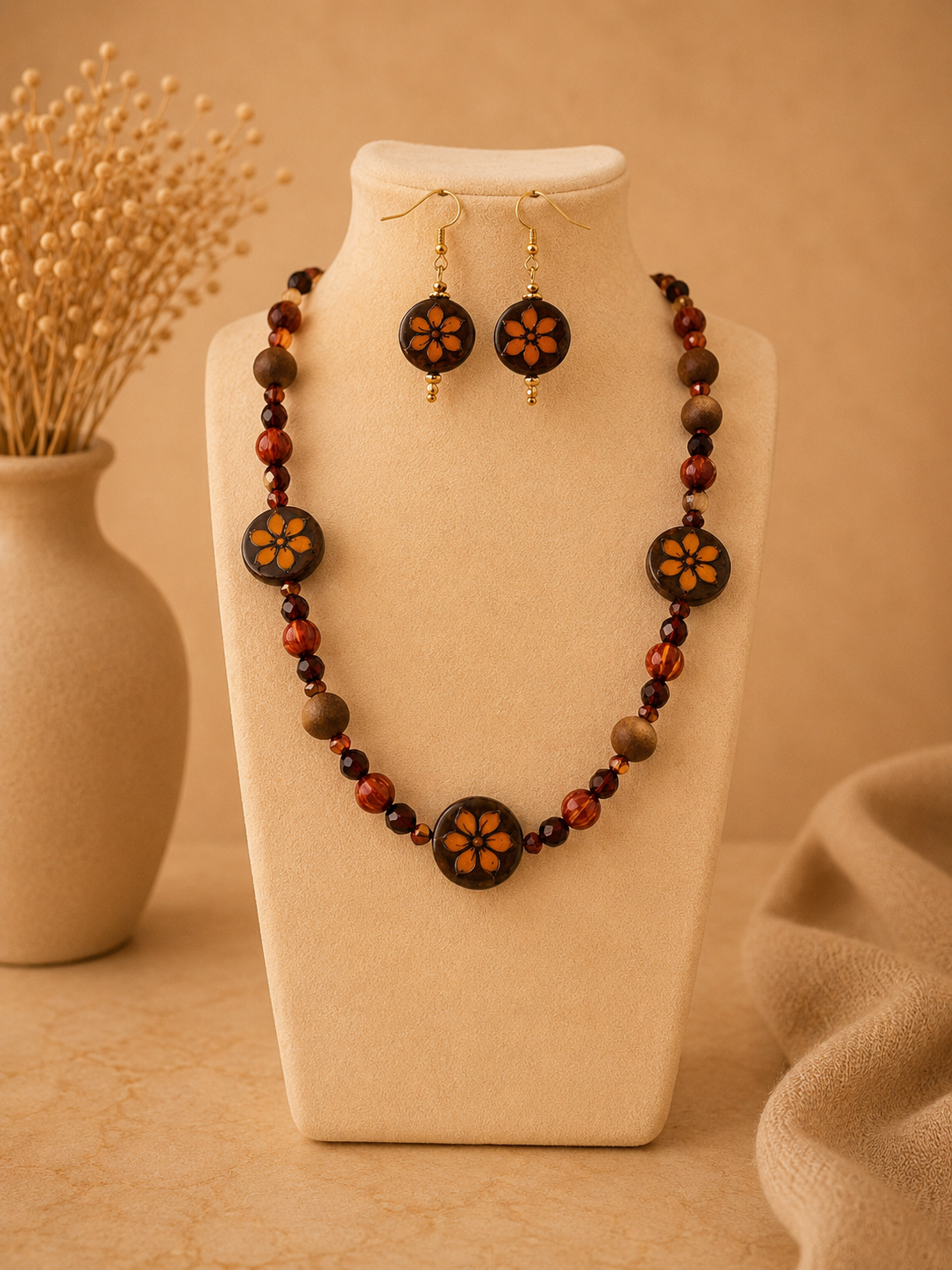 Mahlab Necklace Set