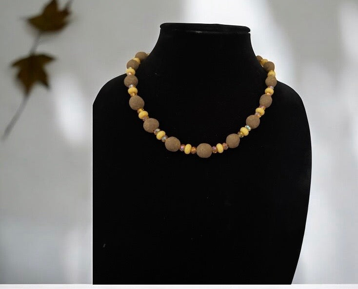 Mahlab Necklace - Customizable Bead Colors